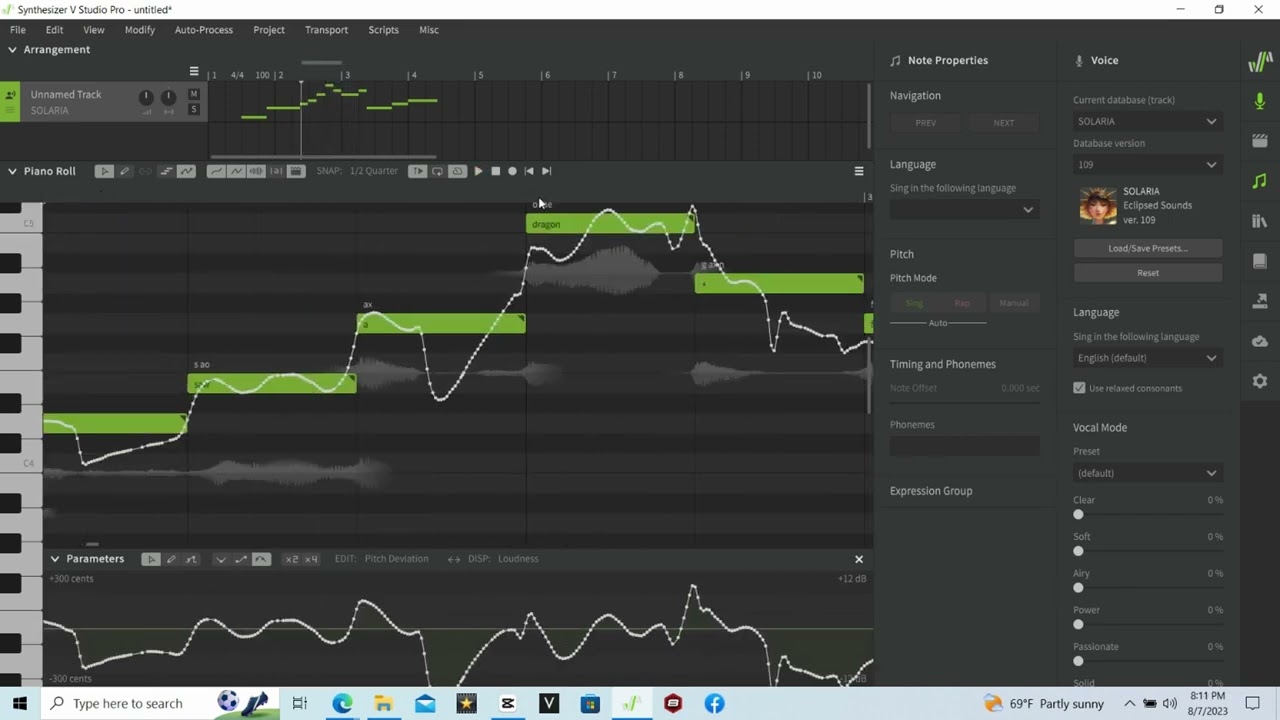 Учебное пособие по Synthesizer V Studio: как реалистично настроить звук с помощью режима Pitch Be...