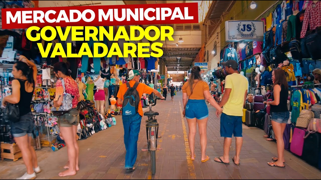MERCADO MUNICIPAL | GOVERNADOR VALADARES - MG | NA RUA 4K
