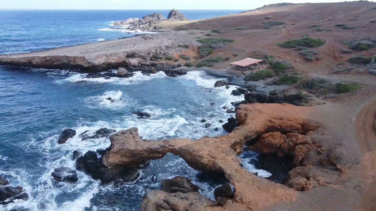 Aruba... Blackstone beach  DJI mini 2 ( with a poem)