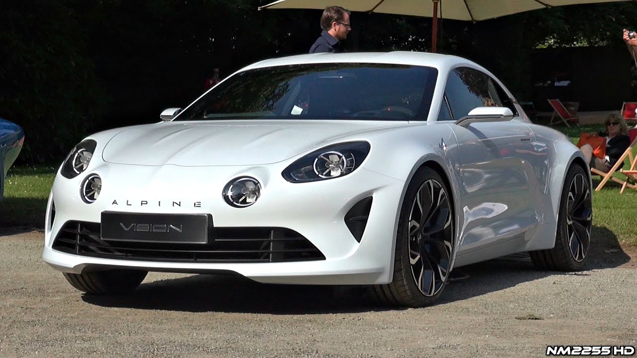 Renault Alpine Vision Concept - Start Up Sound & Overview