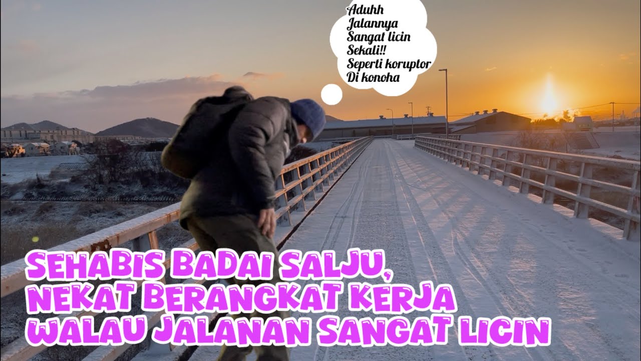 Demi kerja, badaipun harus diterobos