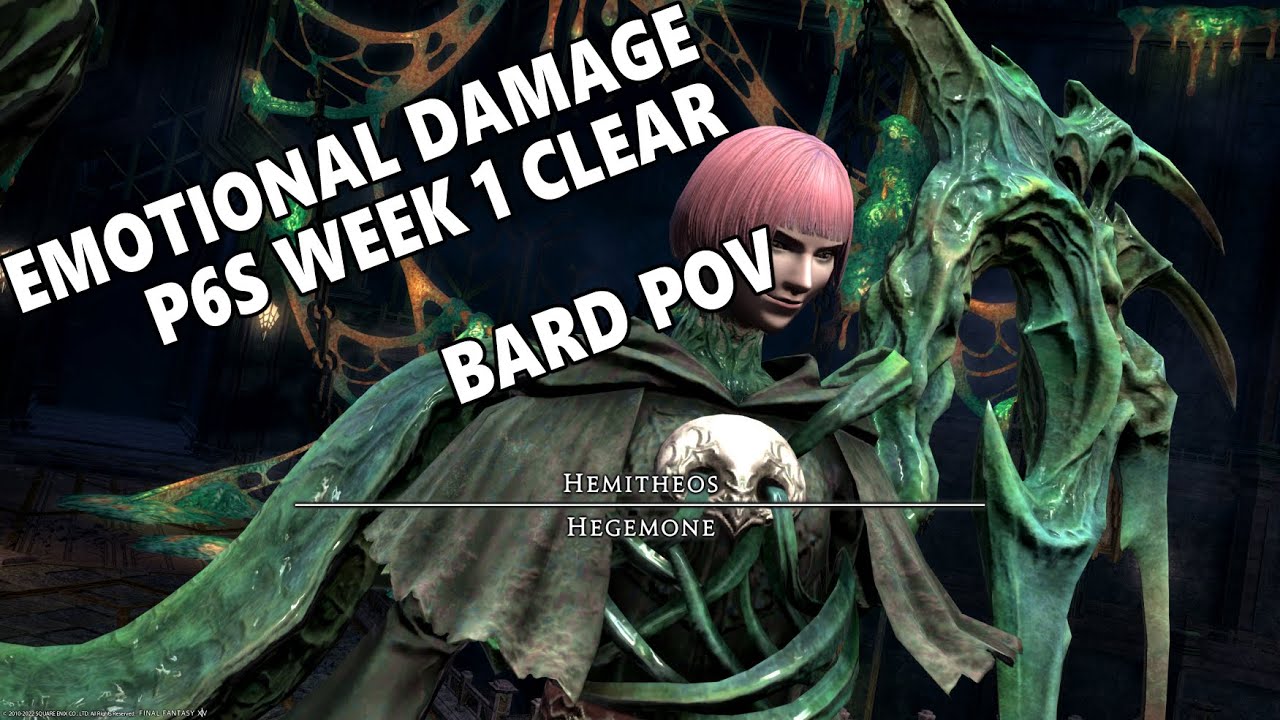 Pandaemonium P6S Week 1 Savage Clear | Bard PoV (Emotional Damage)