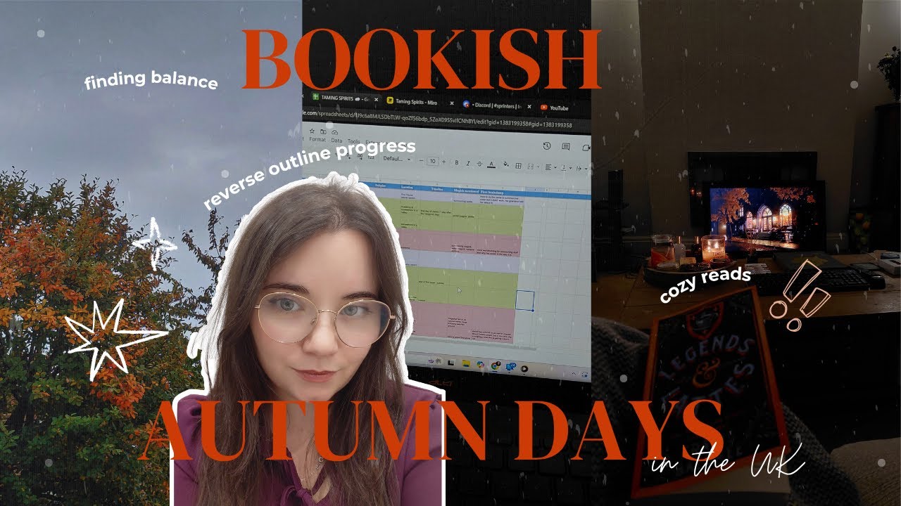 Cozy reads, autumn days and soft productivity 🍂 | draft 2 prep vlog ep. 2 ☁️