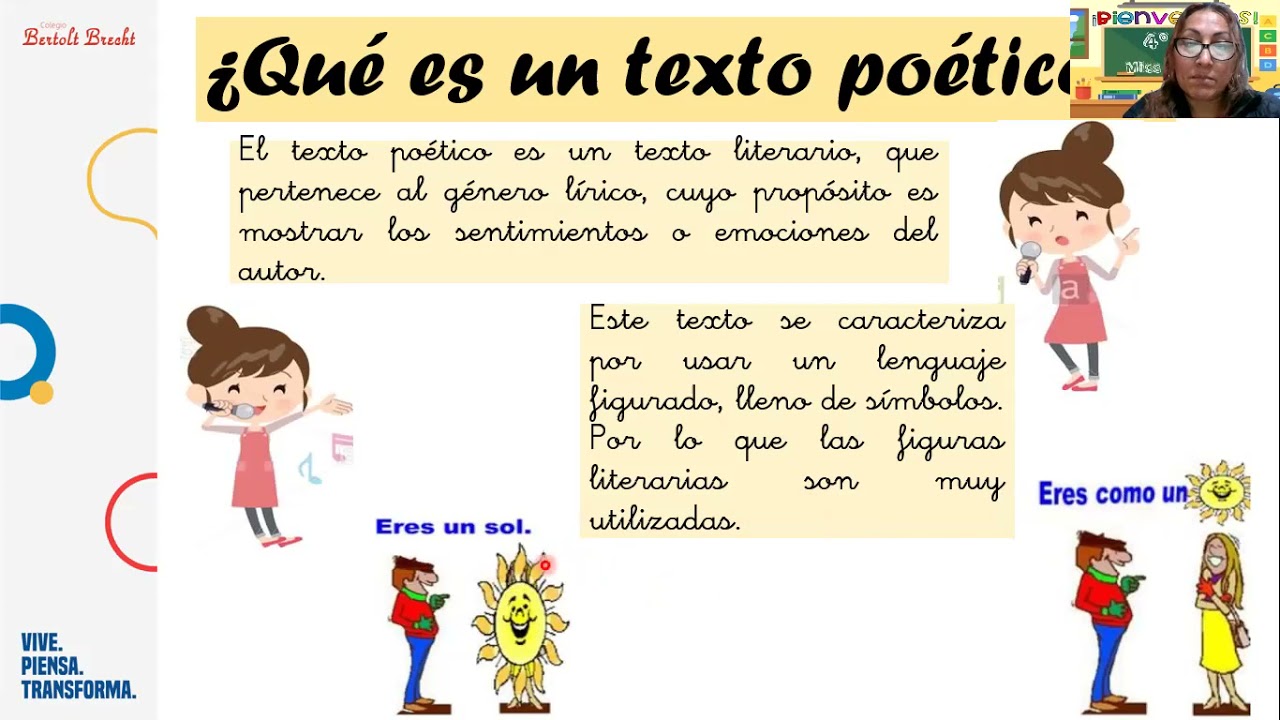 ESTRUCTURA DE UN TEXTO POÉTICO