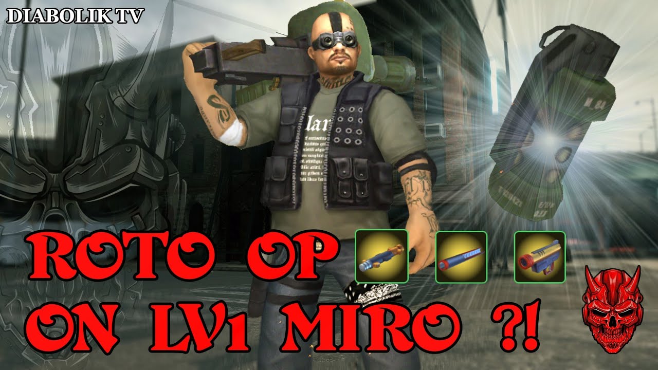Tacticool:MIRO LVL 1 ROTOGUN+FLASH LVL 27 (touch-report)