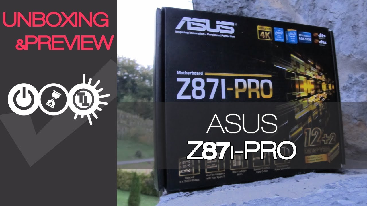 Asus Z87I-Pro Unboxing & Preview