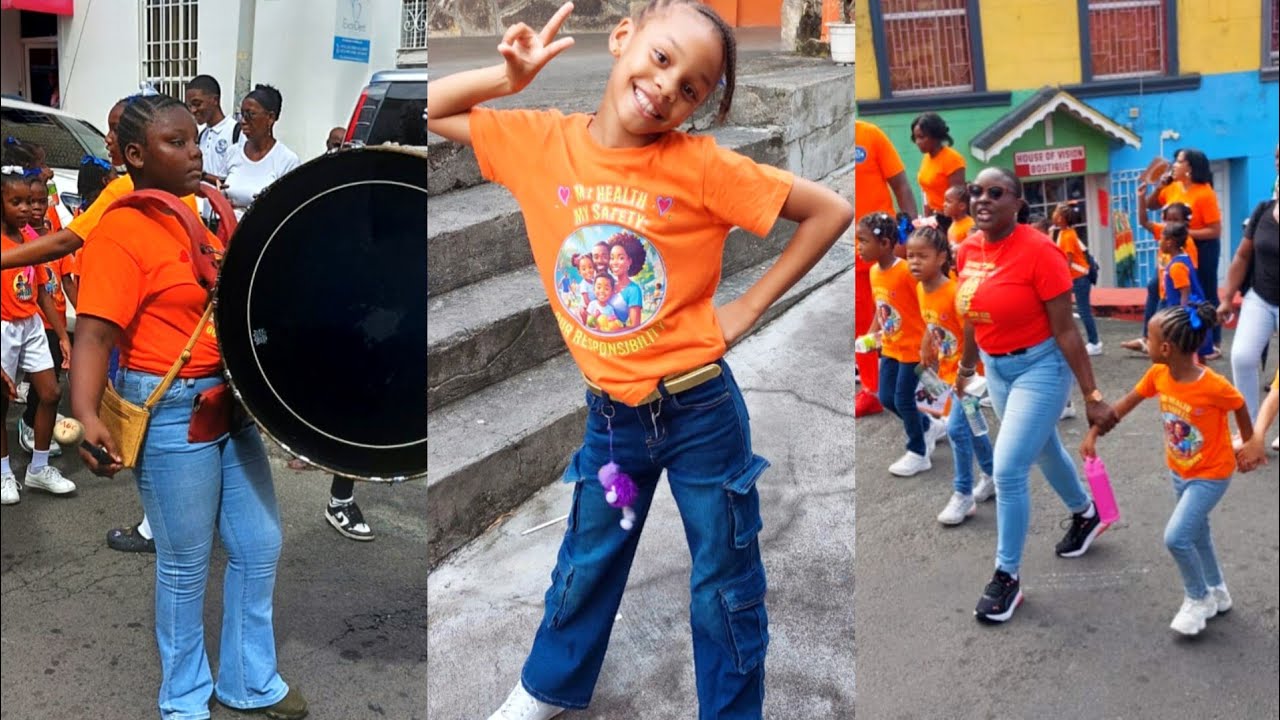  Child Month March 2025 | St. George’s, Grenada   St. Louis Girls RC #grenada #473 