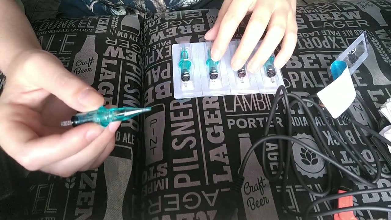 Mudando para maquina pen rocket mini e cartuchos
