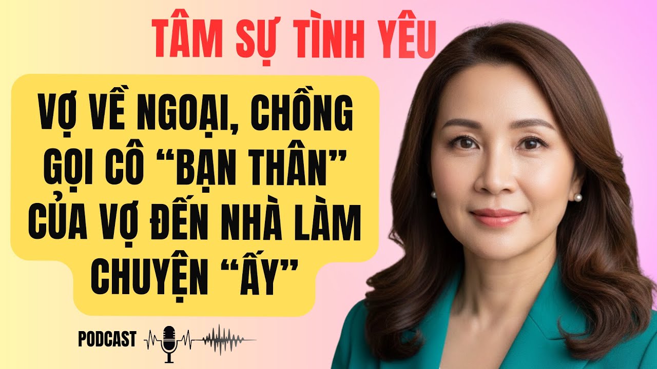 Vợ Về Ngoại, Chồng Gọi Cô Bạn THÂN Của Vợ Đến Nhà Làm Chuyện ẤY| Tâm Sự Tình Yêu