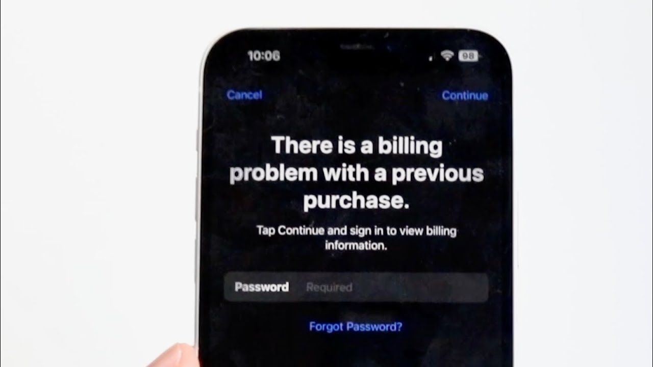 Как исправить ошибку «Проблема с оплатой» на любом iPhone! (2024)