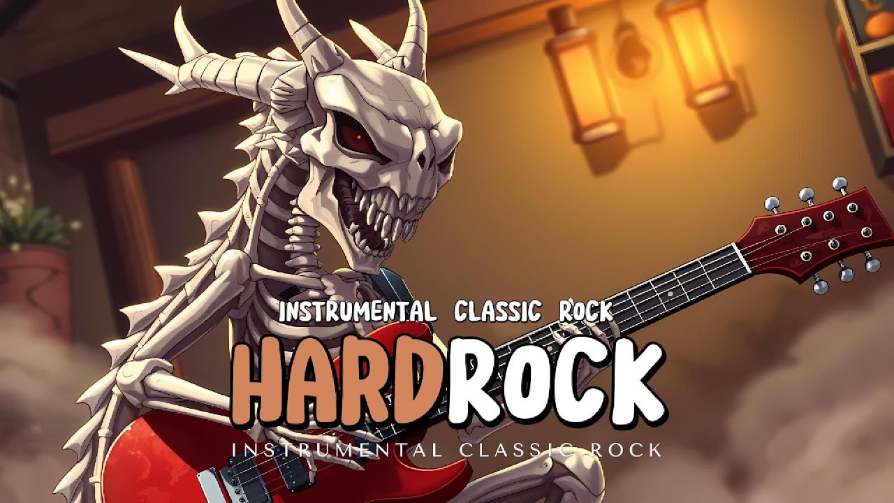 Hard Rock Instrumental Vibes To Unleash Your Potential 💀🔥 [1 𝐇𝐎𝐔𝐑] Alternative Rock Playlist