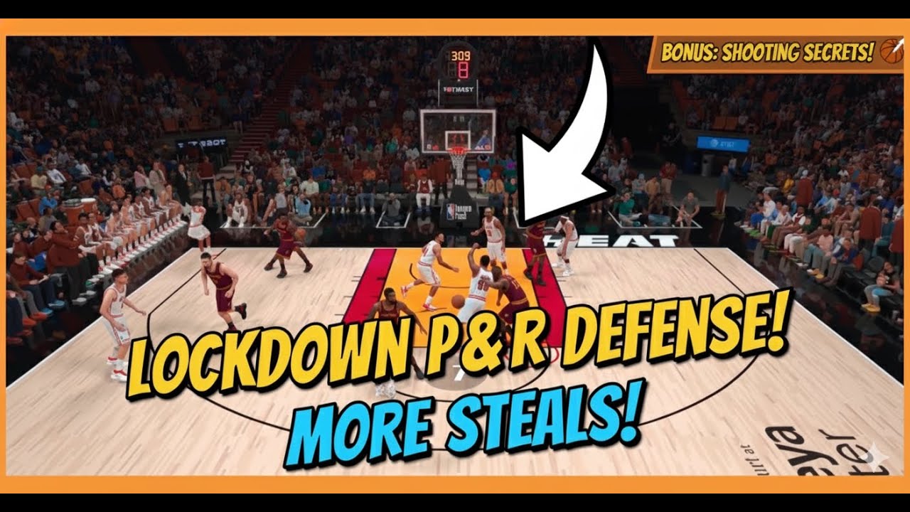 ХВАТИТ получать очки! Как играть в защиту Lockdown P&R в NBA 2K. Плюс бонусная информация о бросках.