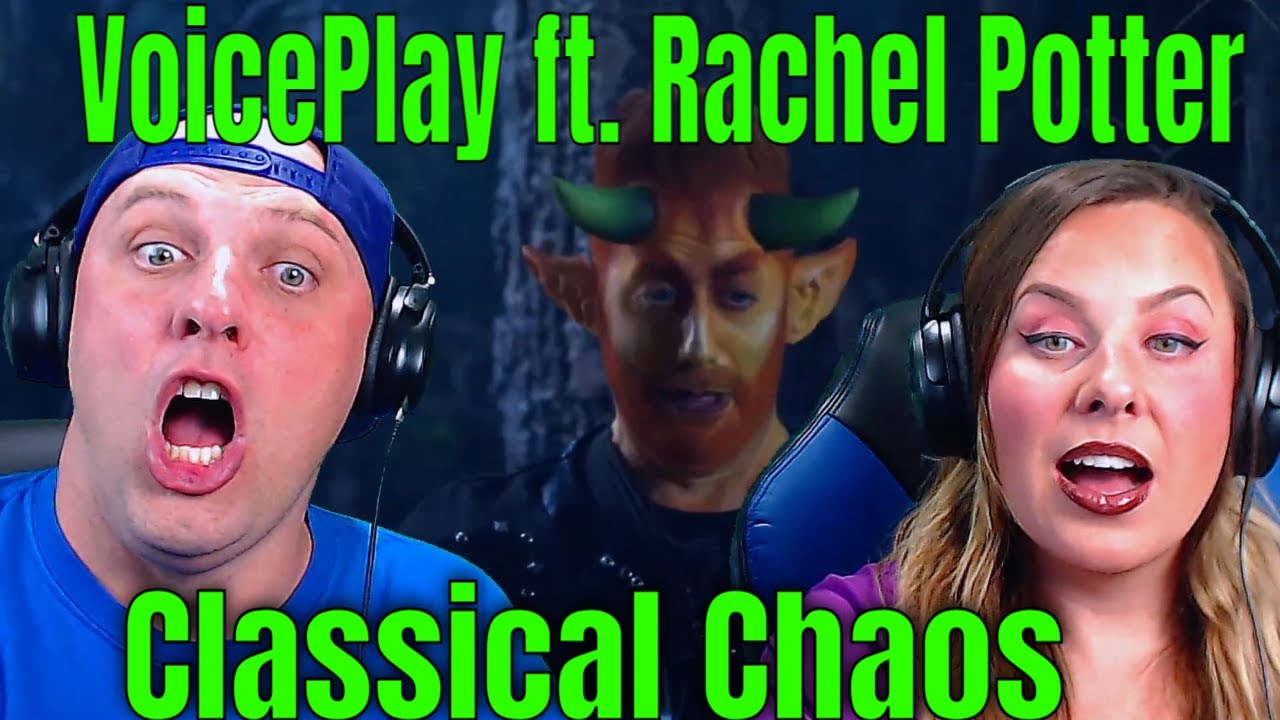 REACTION TO Classical Chaos - VoicePlay ft. Rachel Potter | THE WOLF HUNTERZ REACTIONS