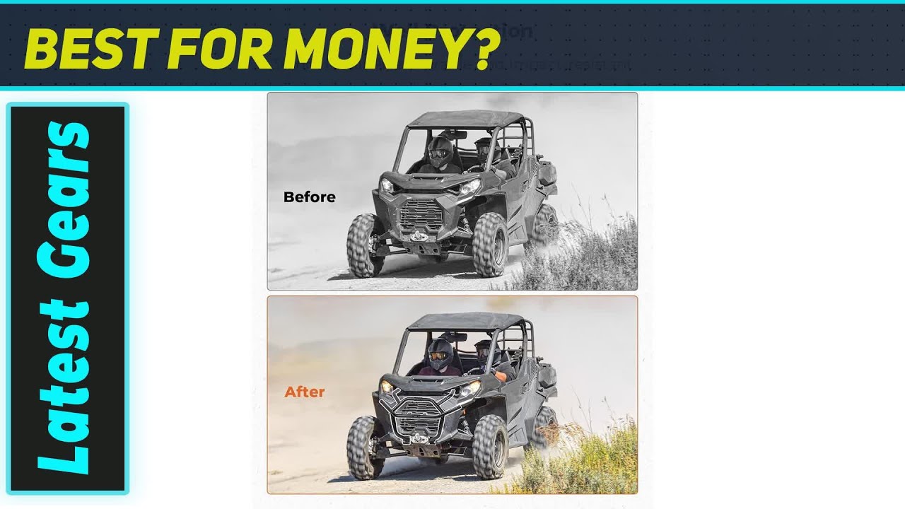 KEMIMOTO Commander Bumper: Unbreakable UTV Protection!