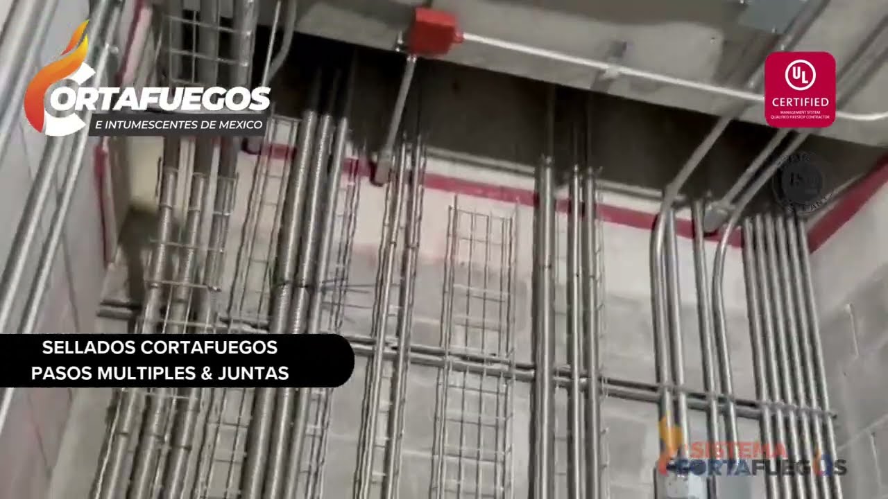 Sellados Cortafuegos 🔥 #cortafuegos #ul #metacaulk