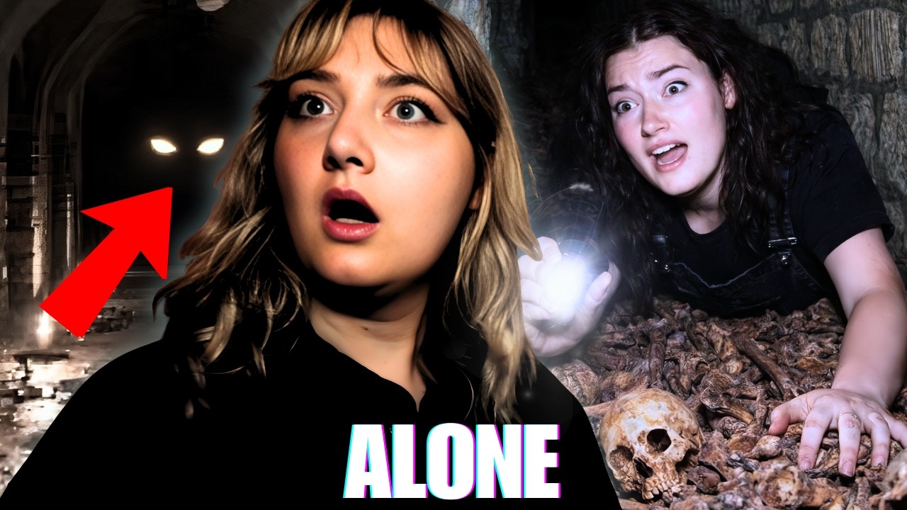 We Spent the Night ALONE in the UK's Most Haunted Catacombs — We Shouldn't Have