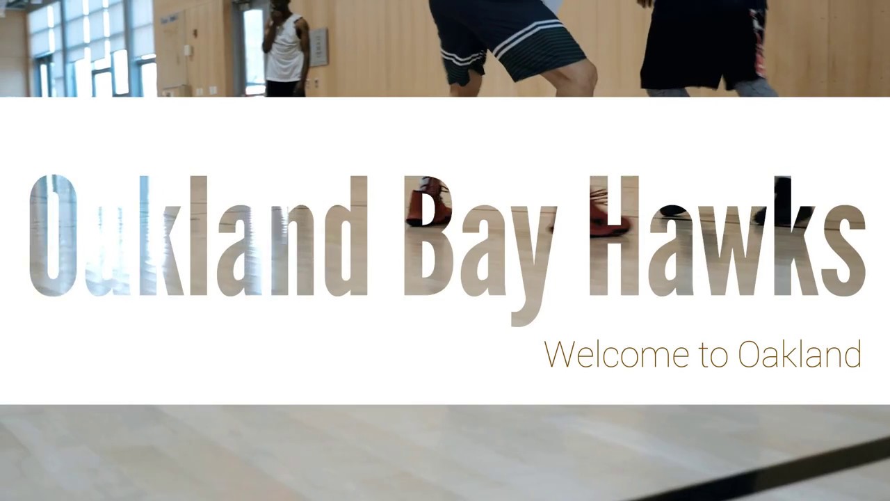 Oakland Bay Hawks with Coach De'Undrae Perteete
