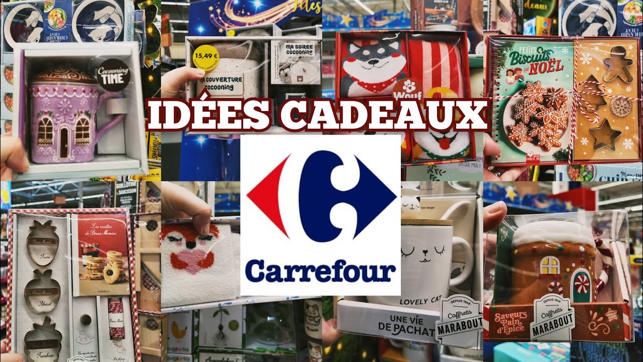 🎄NOËL S'INSTALLE CHEZ CARREFOUR IDÉE CADEAU SYMPA🎁 JE REÇOIS UNE PEPITE !