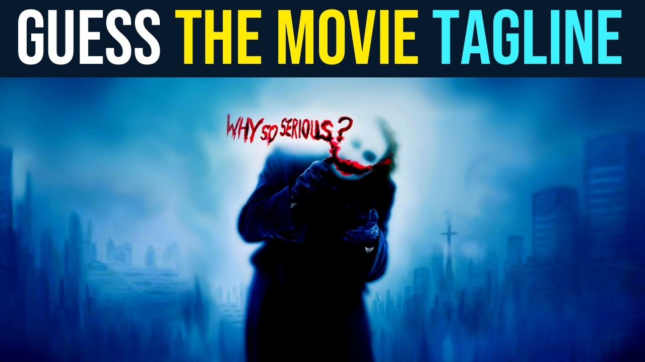Guess the Movie from Its Memorable Tagline
