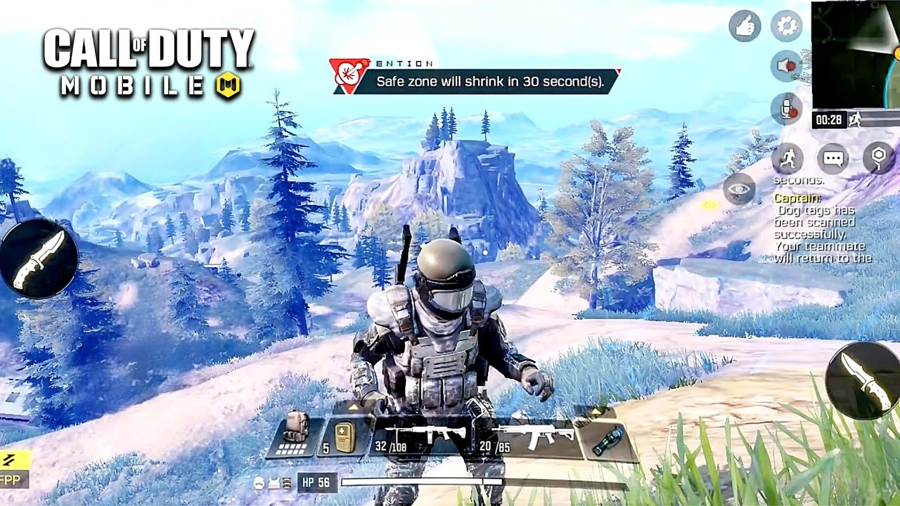 First Ever Beta Gameplay of CODM BattleRoyale!