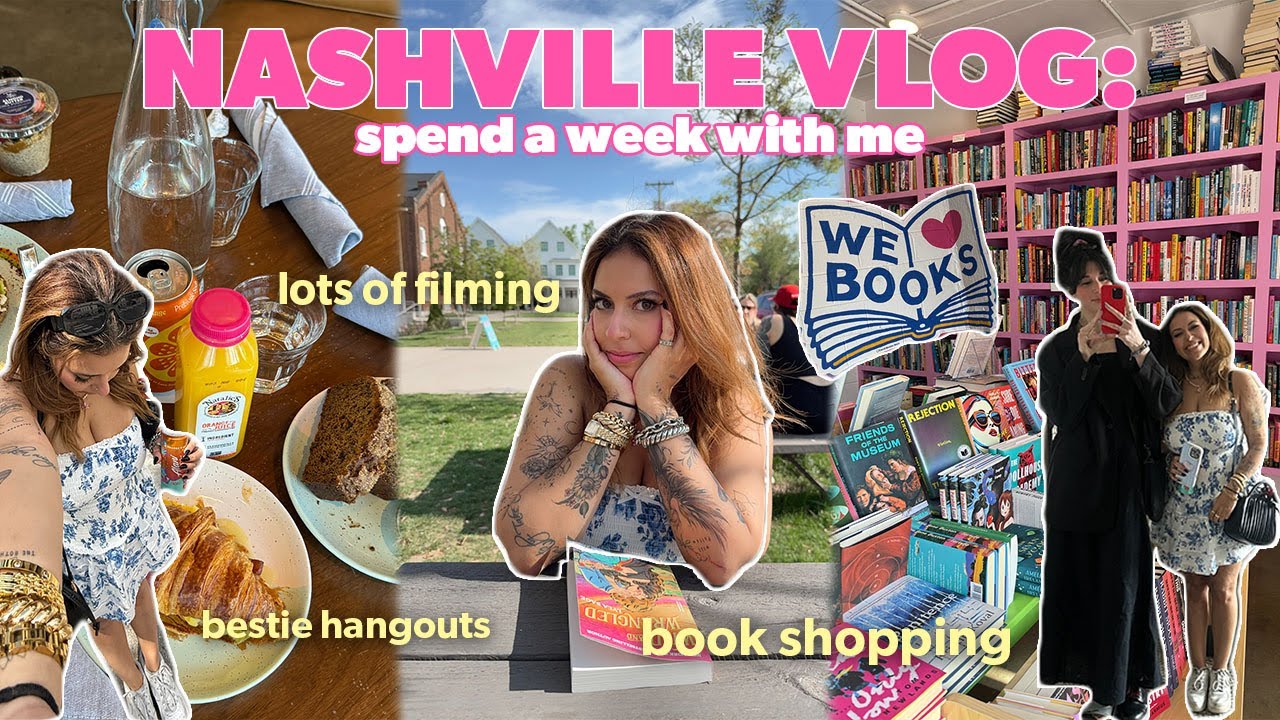 VLOG: A week in Nashville *living out my Chestnut Springs dream* 🤠🐎🏜️