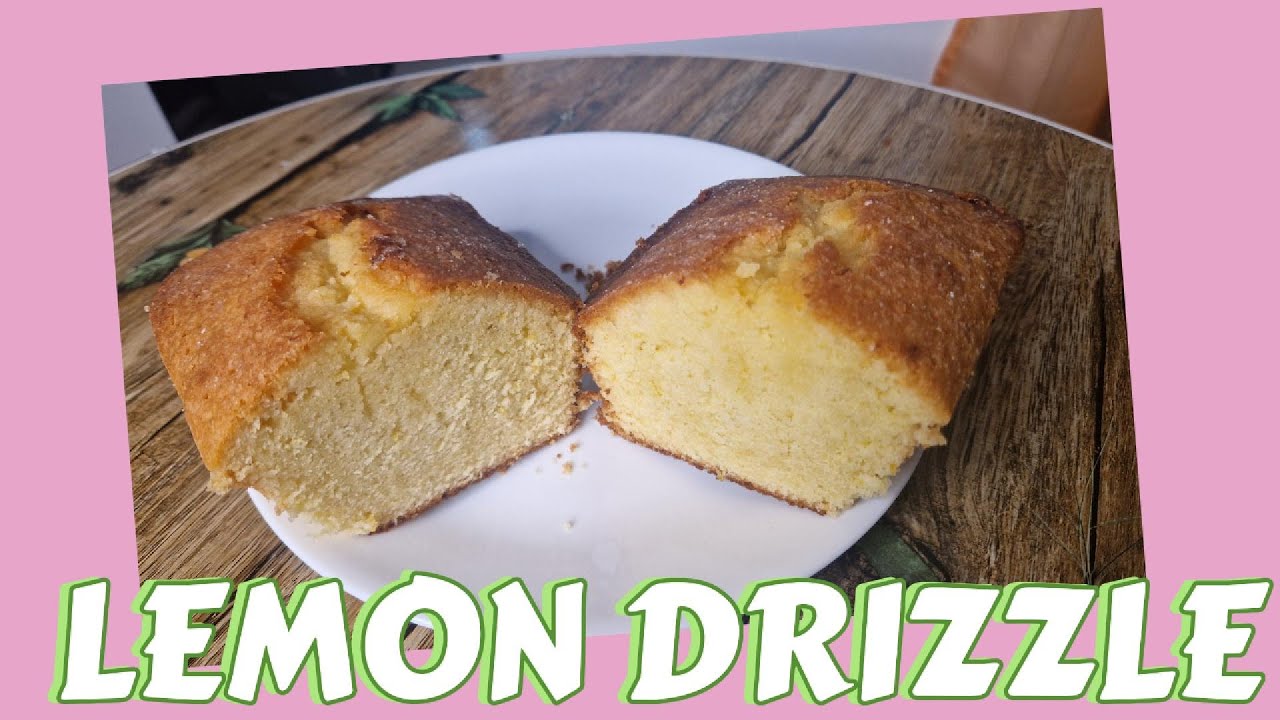 Lemon drizzle cake recipe | @TeofilaJ