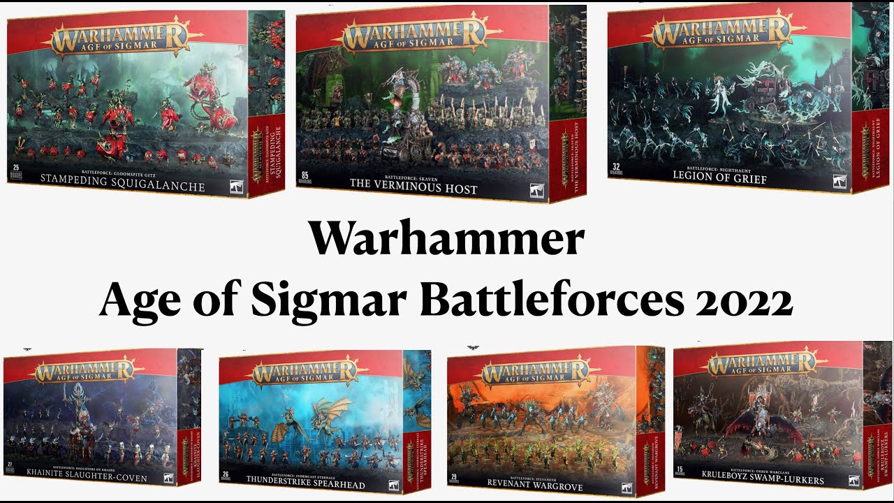 Age of Sigmar - Battleforces 2022 - Purchasing Guide