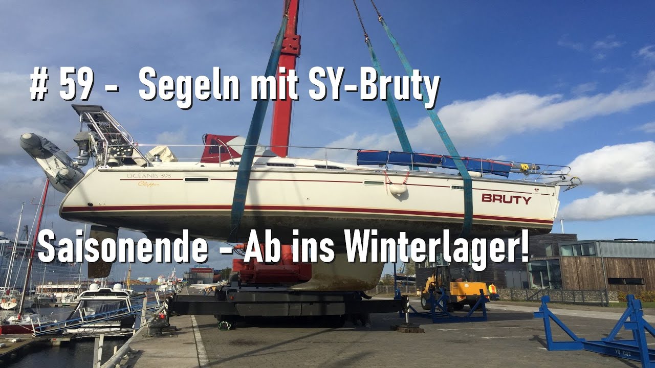 # 59 - Segeln mit SY-Bruty - Saisonende - Austausch der Jabsco-WC-Pumpe, Zylinder einstellen, Kranen