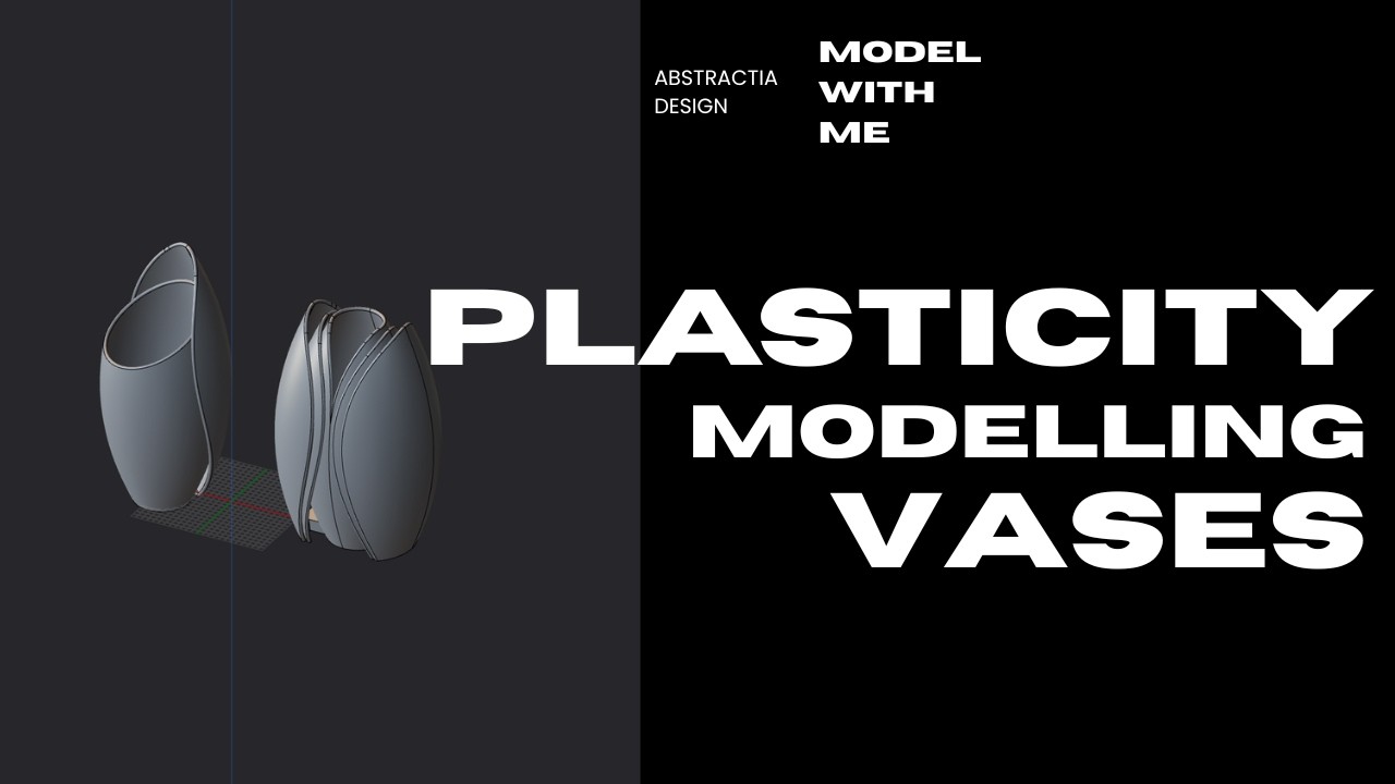How I Design Vases for 3D Printing in Plasticity