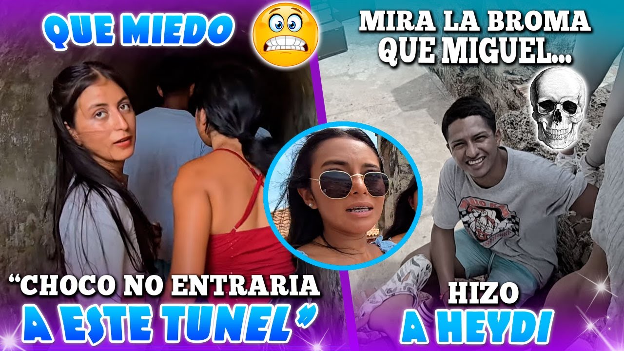 MIGUEL hizo una broma a HEYDI y por poco tiene un accidente😲 Que miedo! Nos metieron a un GRAN TÚNEL