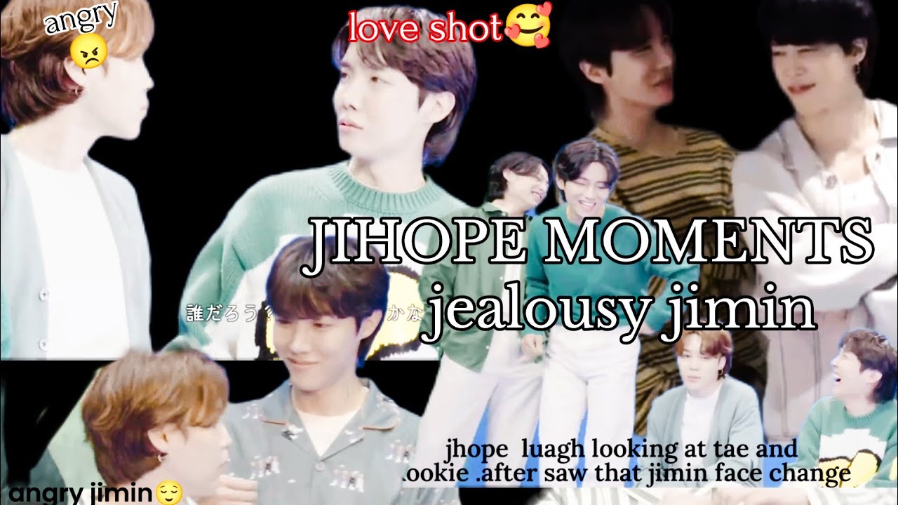 jihope moments_the way jhope looking and support jimin_jealousy jimin,angry jimin,jhope love jimin🥰