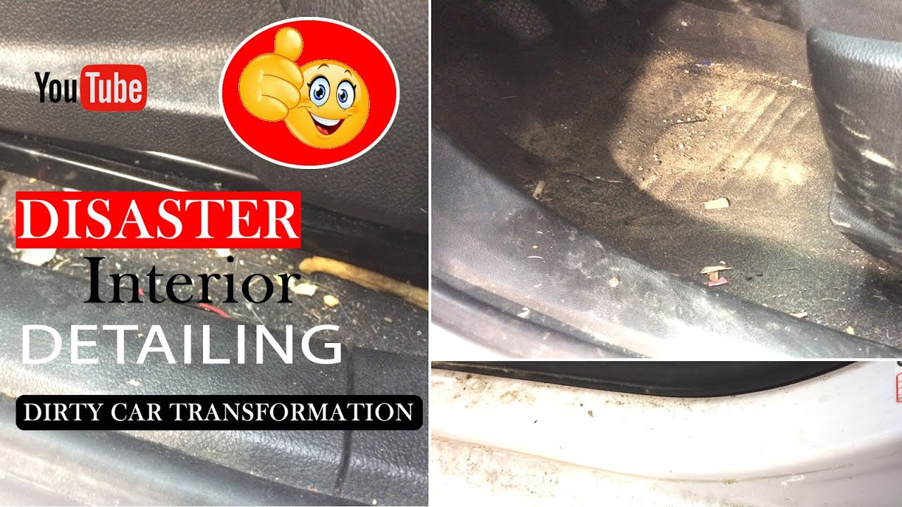 Disaster Auto Detailing Transformation And NASTIEST Car Cleaning | Deep Cleaning Car Interior