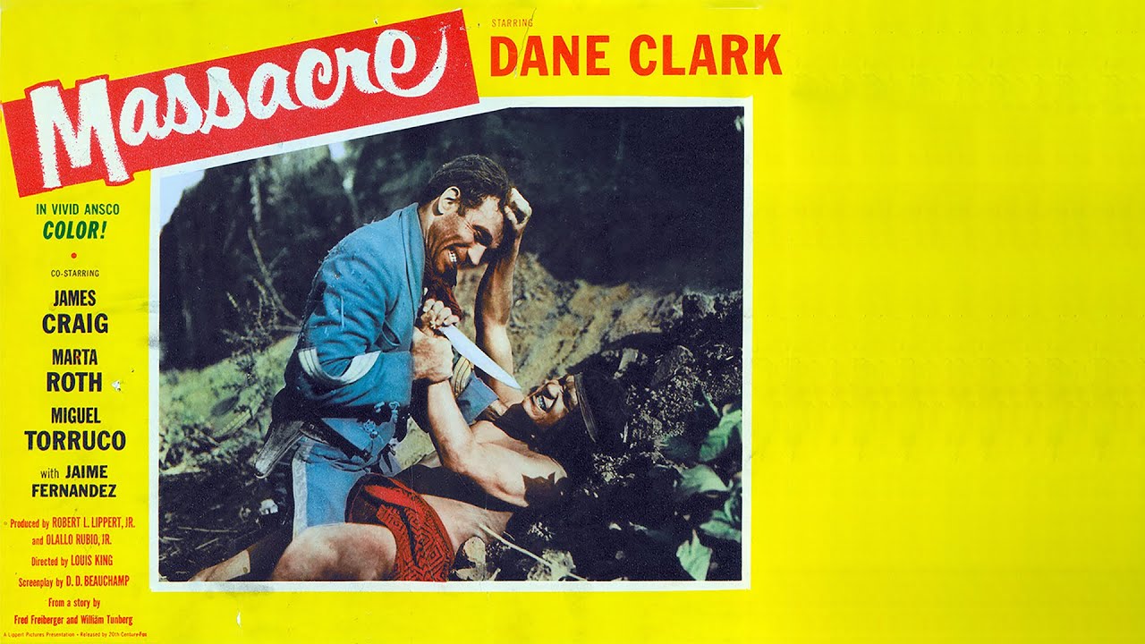 Direct to the plot | Exquisite Western Movie | Massacre 大屠杀 | Dane Clark