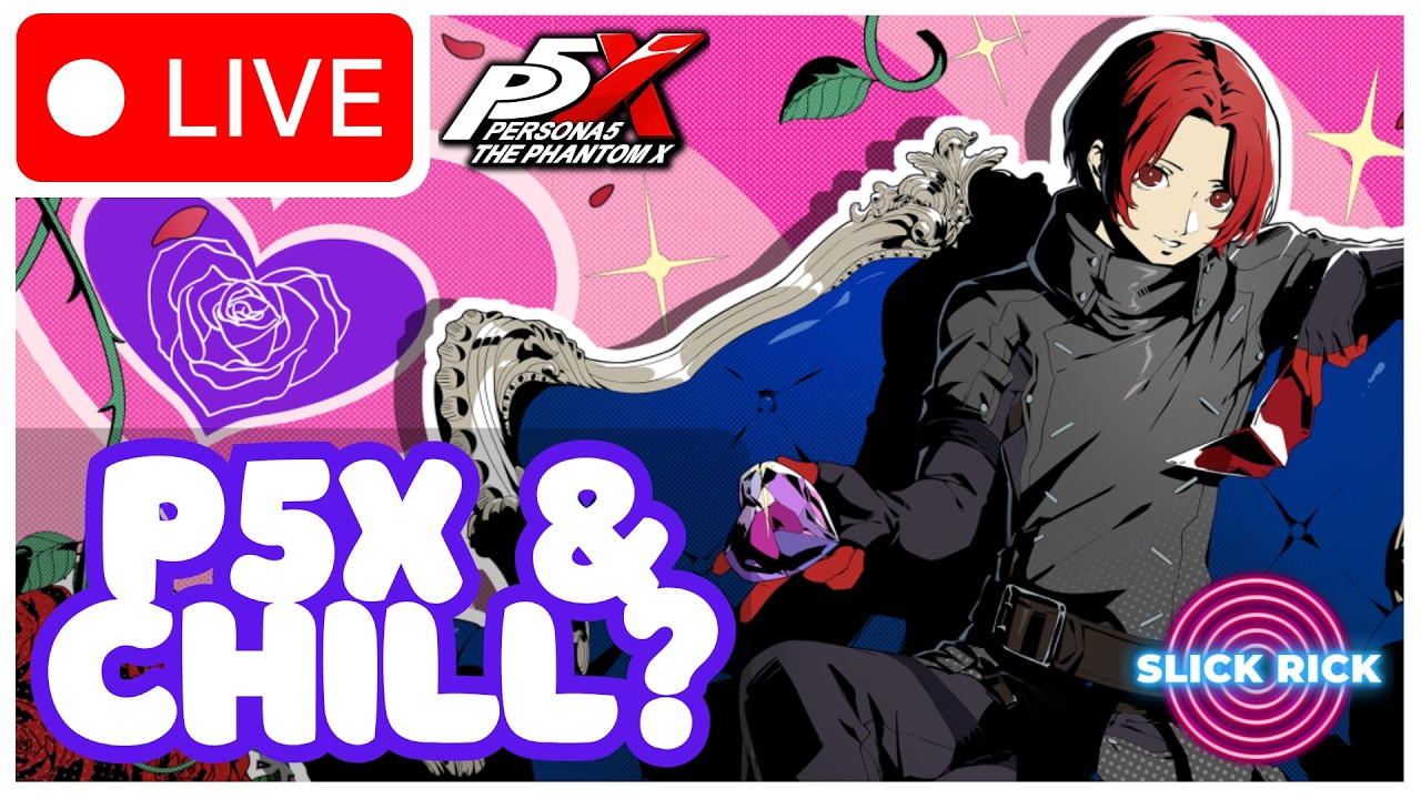 LIVE 🔴 First Stream! Valentine’s Event + Mementos/Palace Grind? — Come Hang Out! (P5X v3.2 GLB)