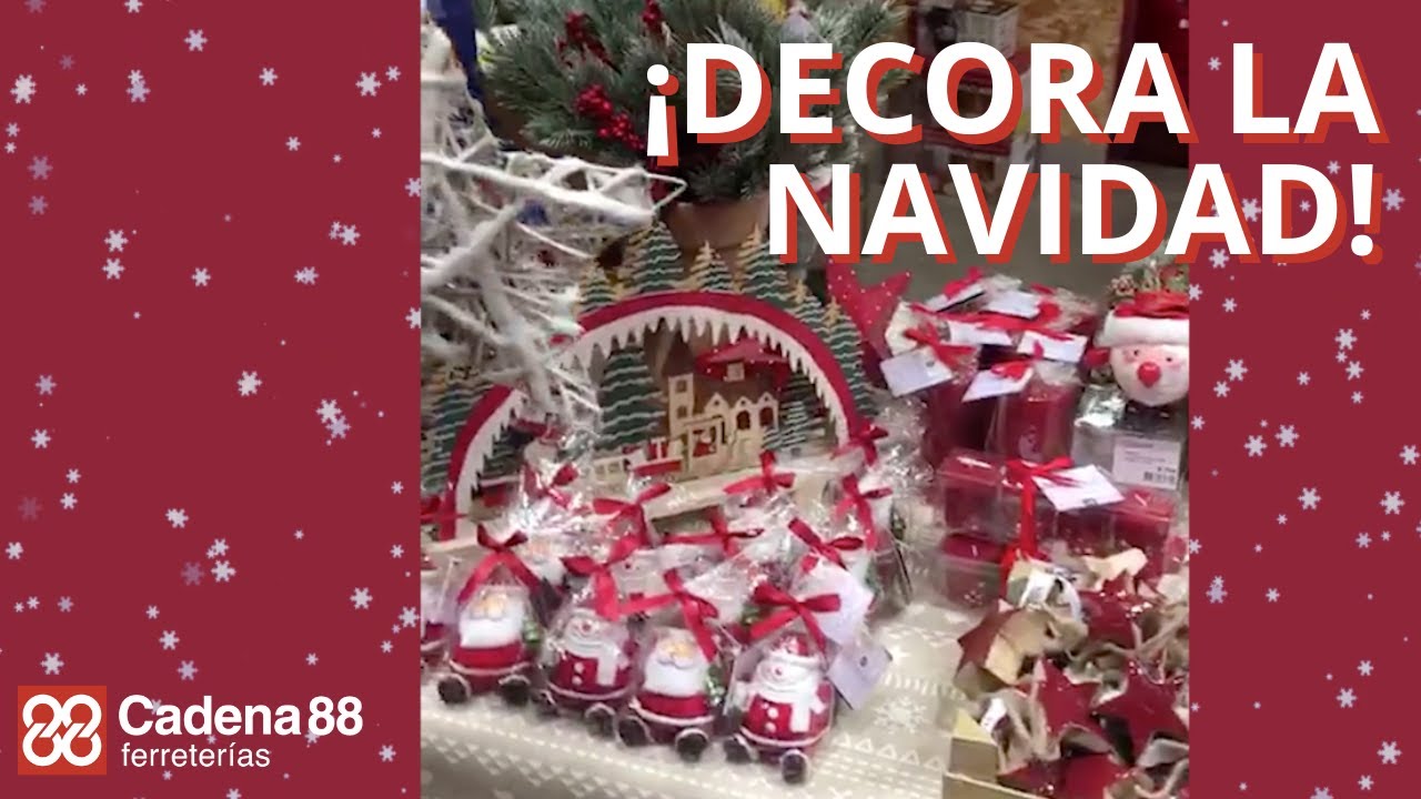 &iexcl;Decora la Navidad con las ferreter&iacute;as Cadena88! | Cadena 88