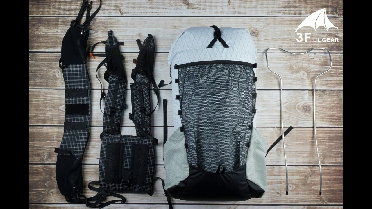3F UL GEAR YUE 45+10L Adjustable Shoulder Backpack !