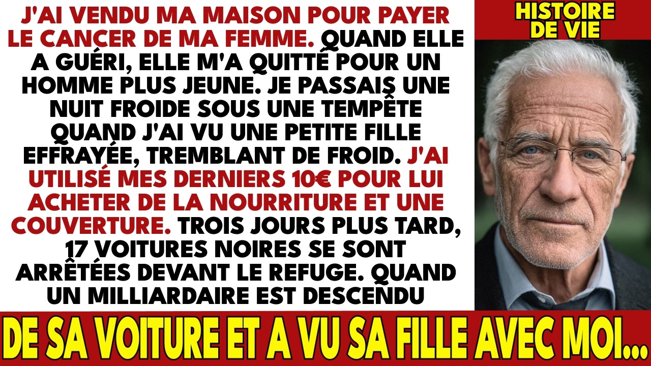 Je Suis Allé Vivre Dans La Rue Et J'ai Donné Mes Derniers 10€ À Une Petite Fille Perdue...