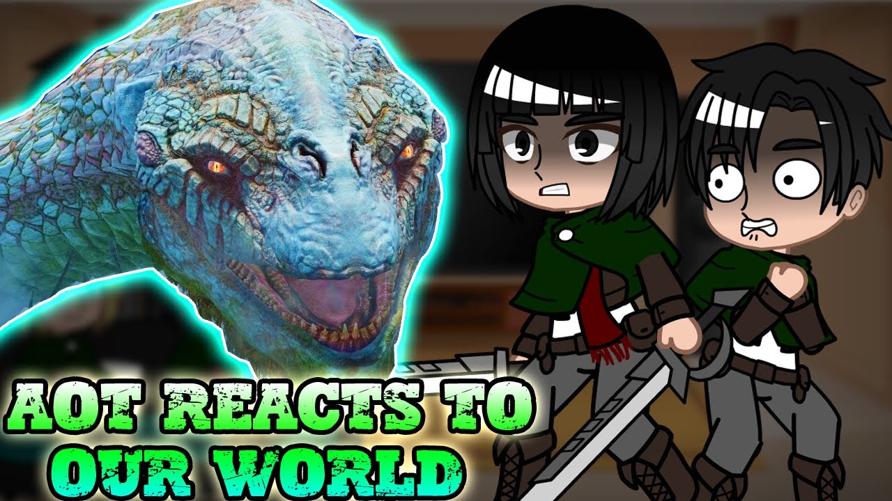 Реакция AOT на Our World Jörmungandr || Гиганты GOW ||