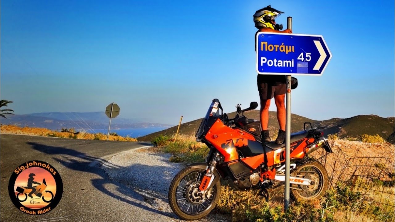 free camping νότια Εύβοια. παραλία ποτάμι #camping #gopro #ktm #roadtrip #sigjohnakos