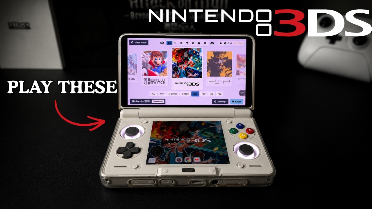 10 3DS Games You NEED to Play on the AYN Thor