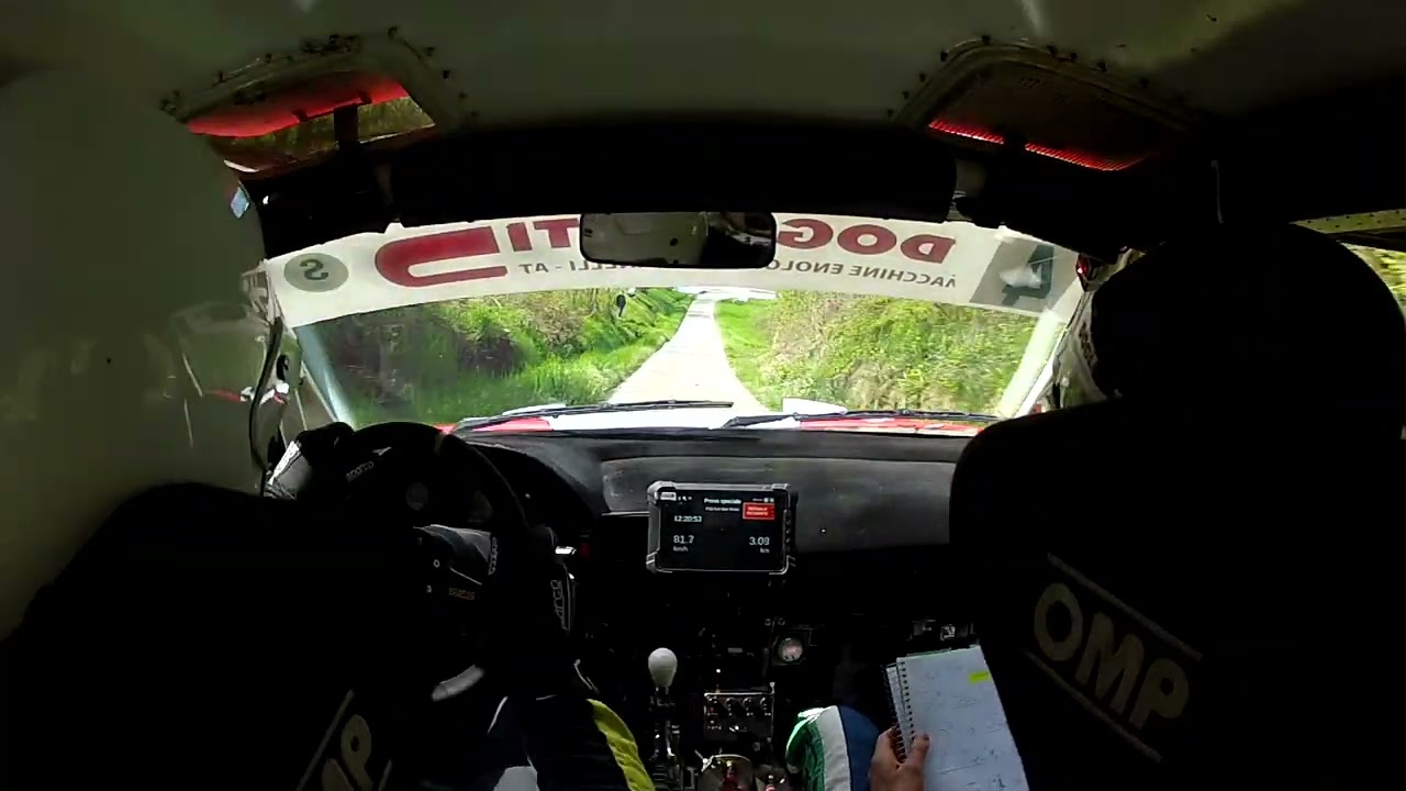 Mano-Bianco RALLY GRAPPOLO STORICO 2025 Cameracar