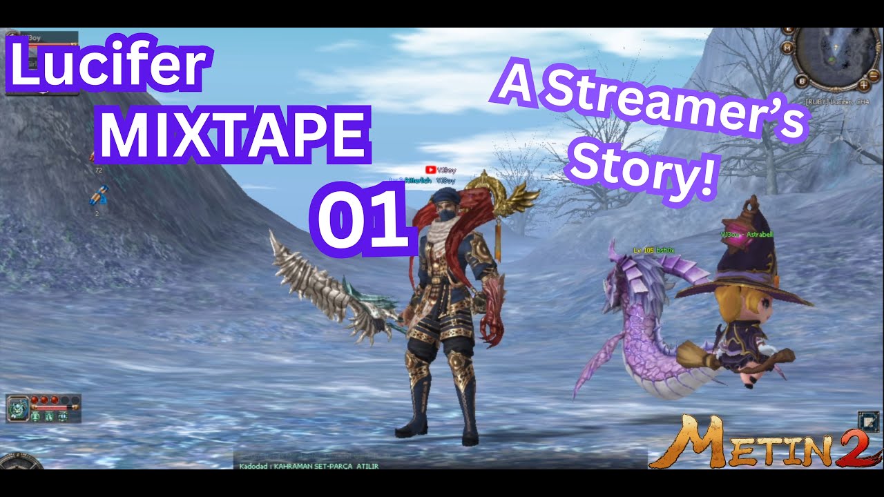 Metin2 LUCIFER MIXTAPE 01 - A Streamer's Journey [Streamhighlights]