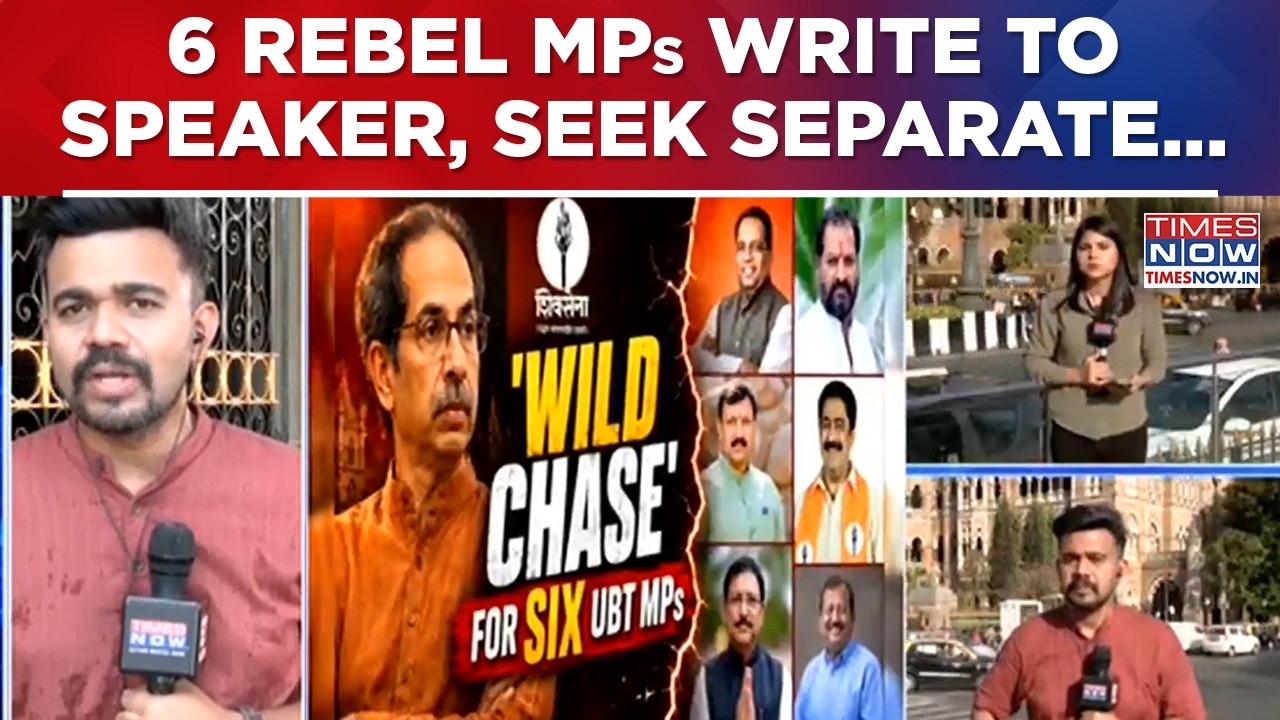 UBT Split Official? 6 Rebel MPs Seek Separate Faction Status, Merger With Shinde Sena Next?
