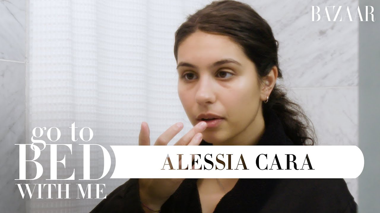 Alessia Cara's Nighttime Skincare Routine | Go To Bed With Me | Harper's BAZAAR