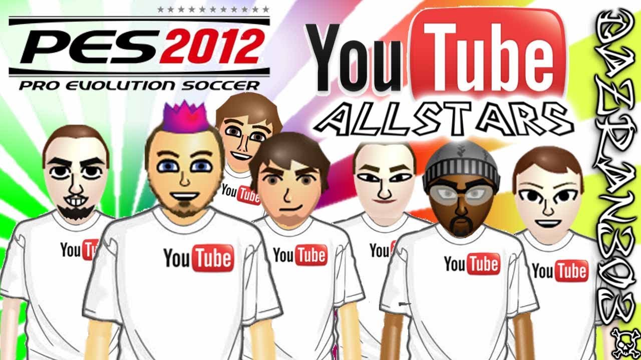 Pro Evolution Soccer 2012 Wii | YOUTUBE ALLSTARS vs NORTH WEST LONDON