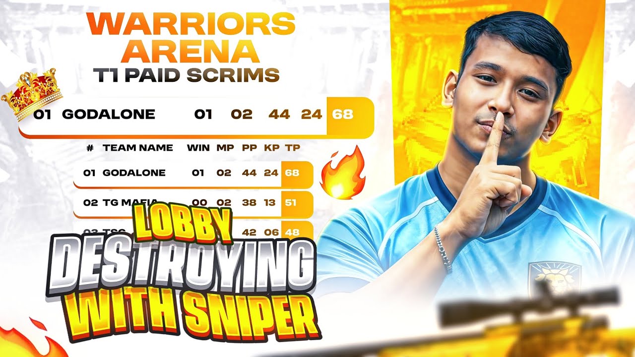 WINNING 7000$ 🤑 TOURNAMENT 🏆DESTROYING LOBBY WITH SNIPER 🔥WITH TEMMATES CALLS & STRATEGY@SURAJ69999 