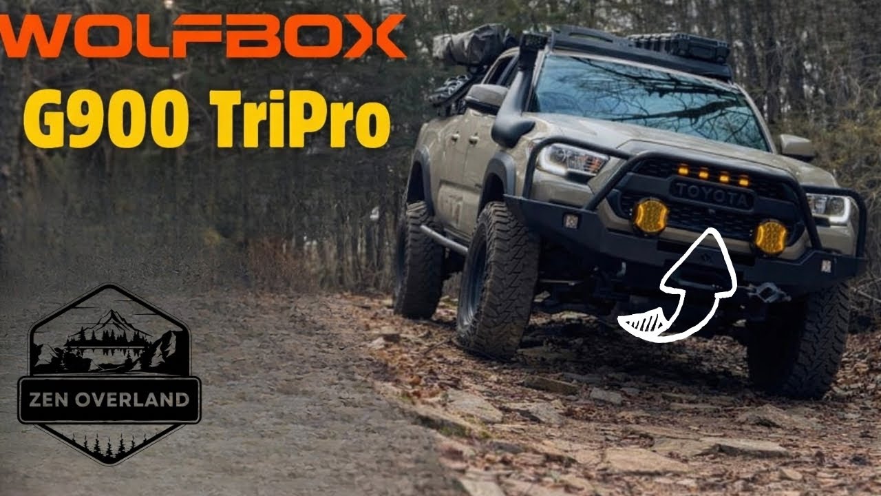 Лучшая система бамперных камер на рынке | Wolfbox G900 TriPro |