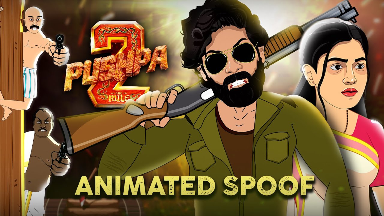 Wild Fire Hai Main | Pushpa 2 The Rule Spoof | Animatically Yours