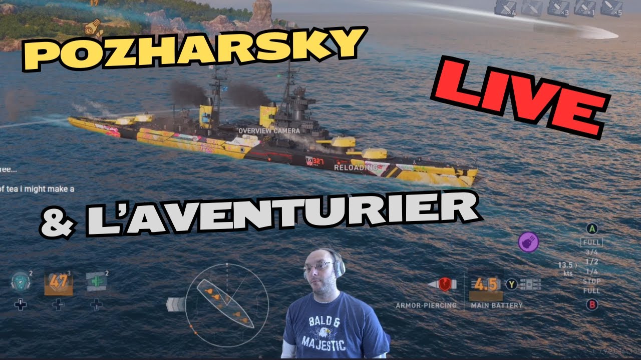 Пожарский и Л'Авентюрье — прямые трансляции — Легенды World of Warships