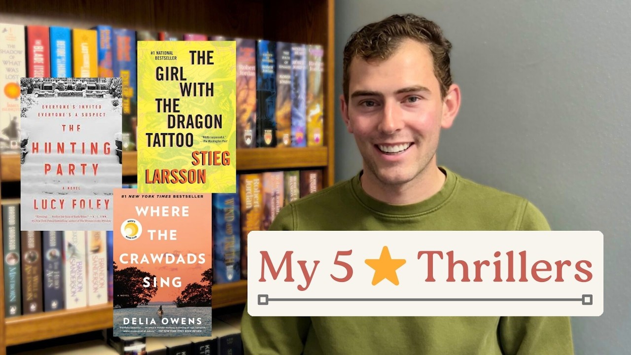The Best Thriller & Mystery Books I've Ever Read || Favorites as of 2026
